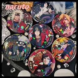 naruto itachi sasuke haruno sakura kakashi peripheral badge brooch tinplate millet pendant japanese anime collectibles cosplay