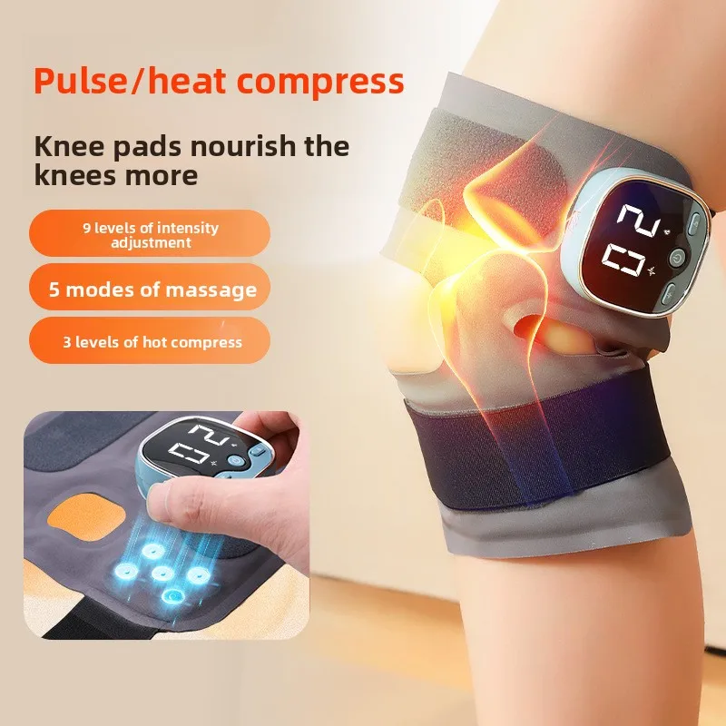 

EMS Intelligent Adjustable Full Leg Massager Knee Thigh Calf Three-in-one Leg Electric Massager
