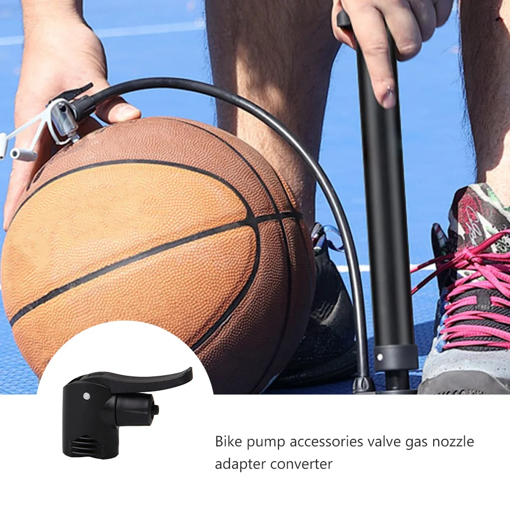 

Bike Pump Adapter Dual Head For Valves Lightweight Portable Nozzle Replacement Hose Accessories Bicycle Car