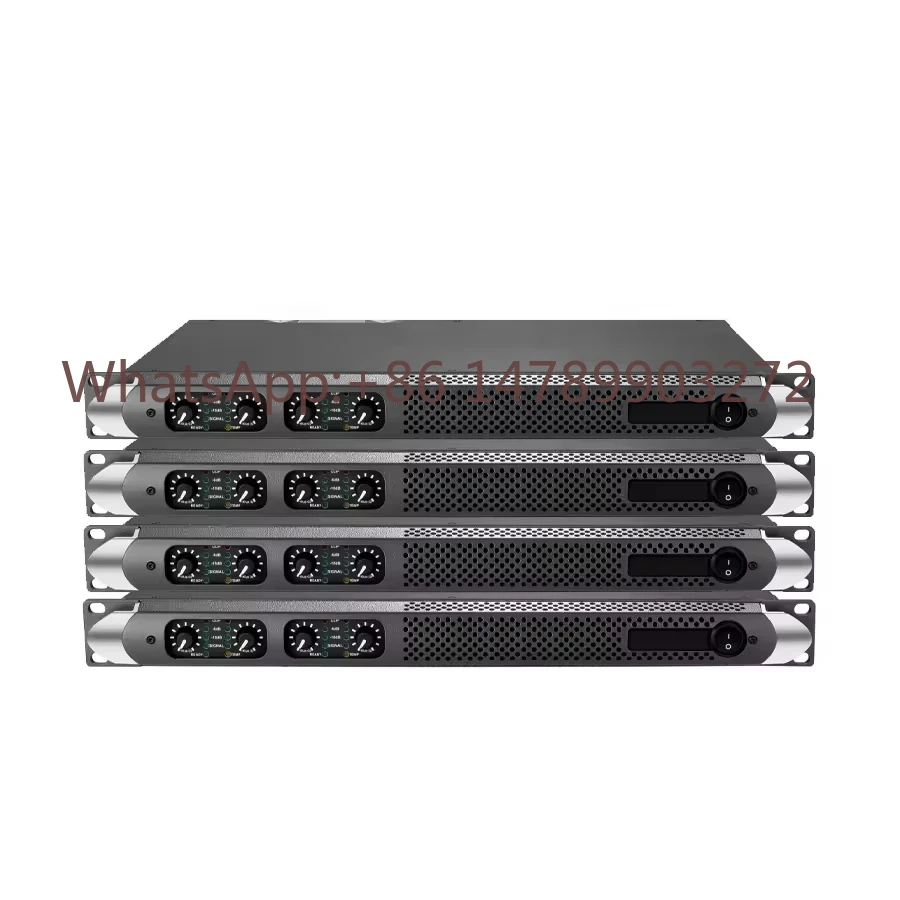 

Professional 4 Channel Stage Power Amplifier 1100w Audio Equipment for Live Sound Reinforcement