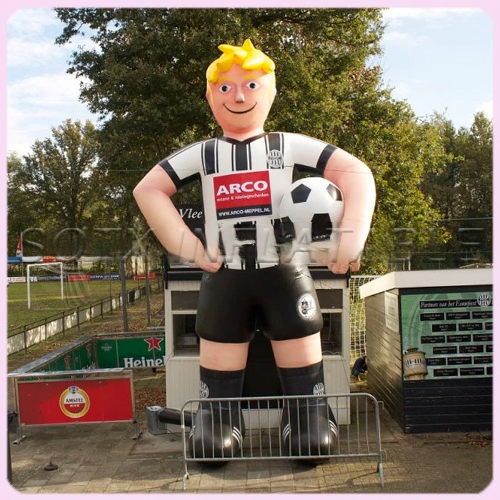 Giant Inflatable Soccer Player, Inflatable Soccer Player, Sports Game Inflatable Player