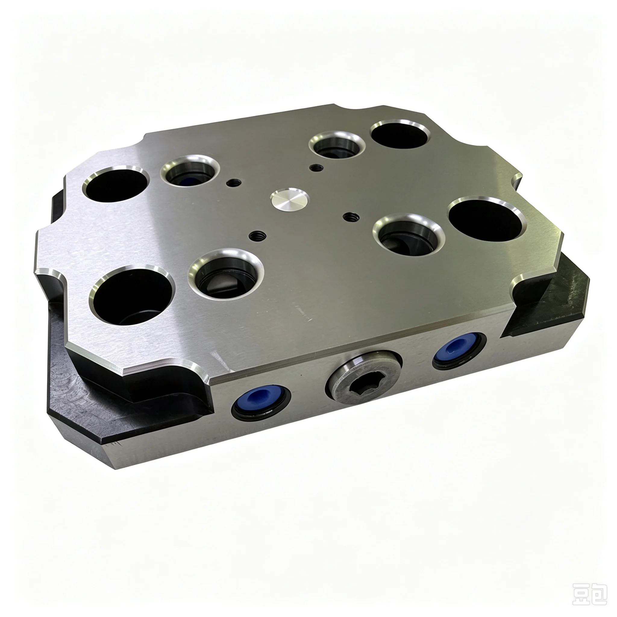 4-axis 5-axis precision turntable fixture D52 rectangular zero point positioning plate