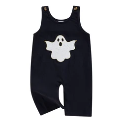 Halloween Costumes For Kids Ghost Romper Jumpsuit Corduroy Overall Baby Girl Boy Halloween Outfit Fall Clothes