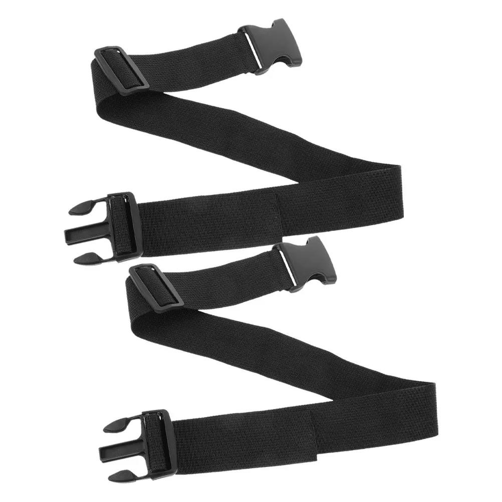 

2pcs Adjustable Luggage Strap Travel For Suitcase Backpack Strap Fanny Pack Extender Camping Hiking