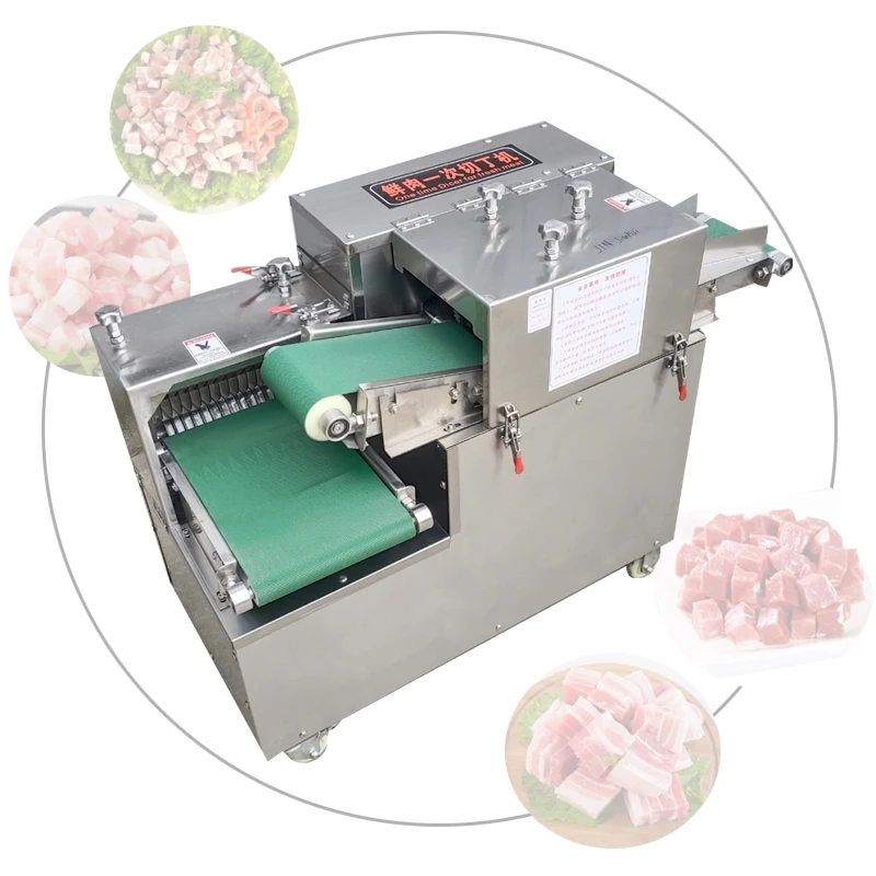 

220V 110V Electric Slicer Meat Cutter Machine Commercial Stainless Steel Meat Slicer Shredded Diced