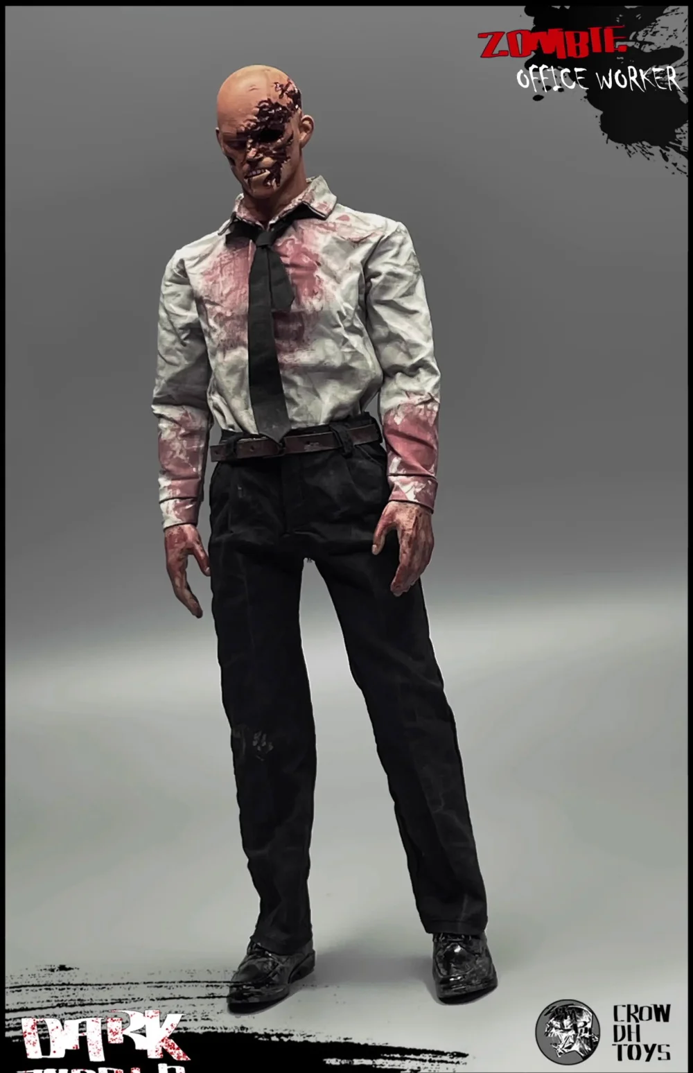 3ATOYS 1/6ème Dark World Zombie The Walking Dead série ensemble complet figurine mobile poupée cadeau pour les Fans à collectionner environ 12"