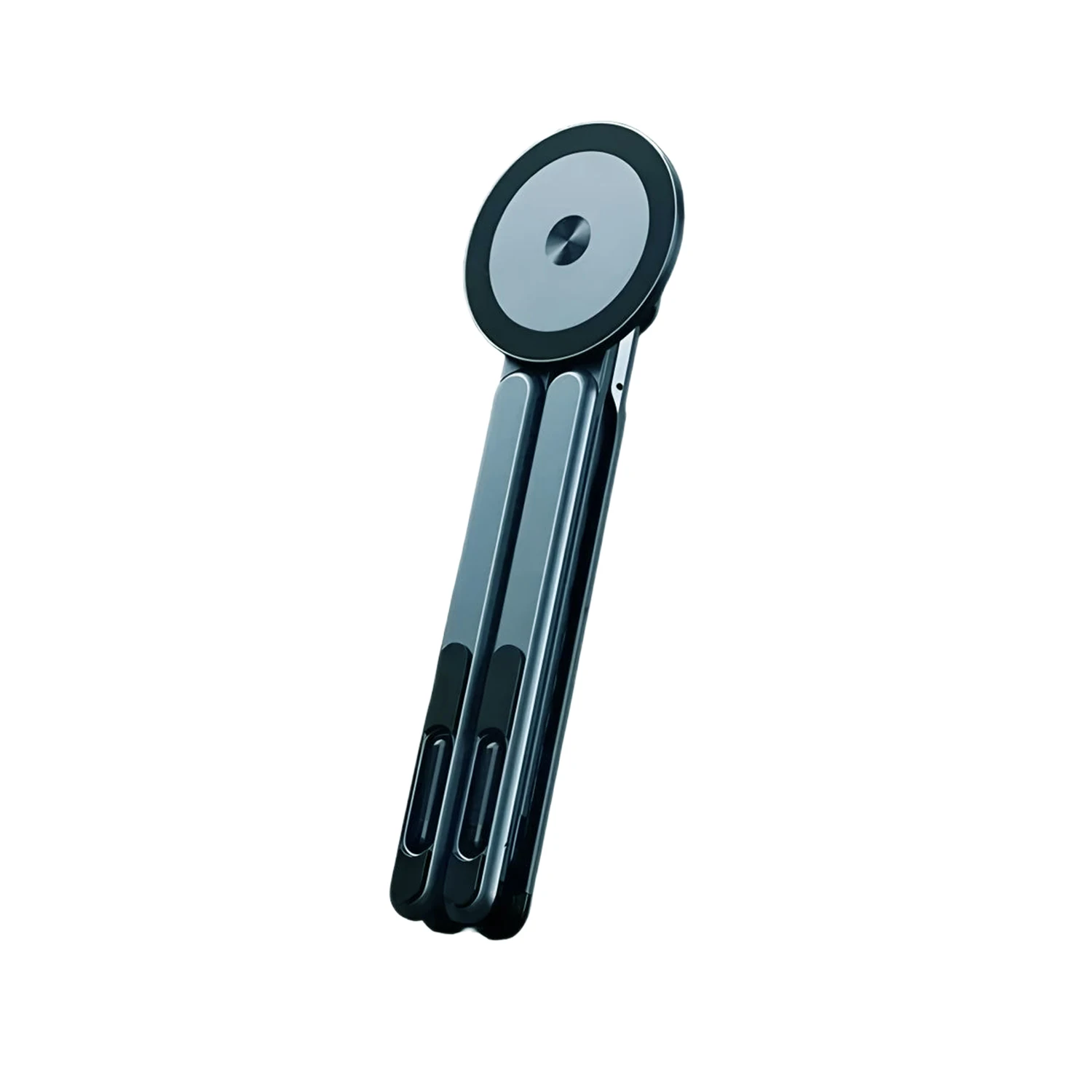 Palo para selfies, soporte magnético portátil para teléfono móvil, compatible con iPhone, trípode plegable para iPhone, iPad, tabletas y ordenadores portátiles, ideal para usar en escritorio.