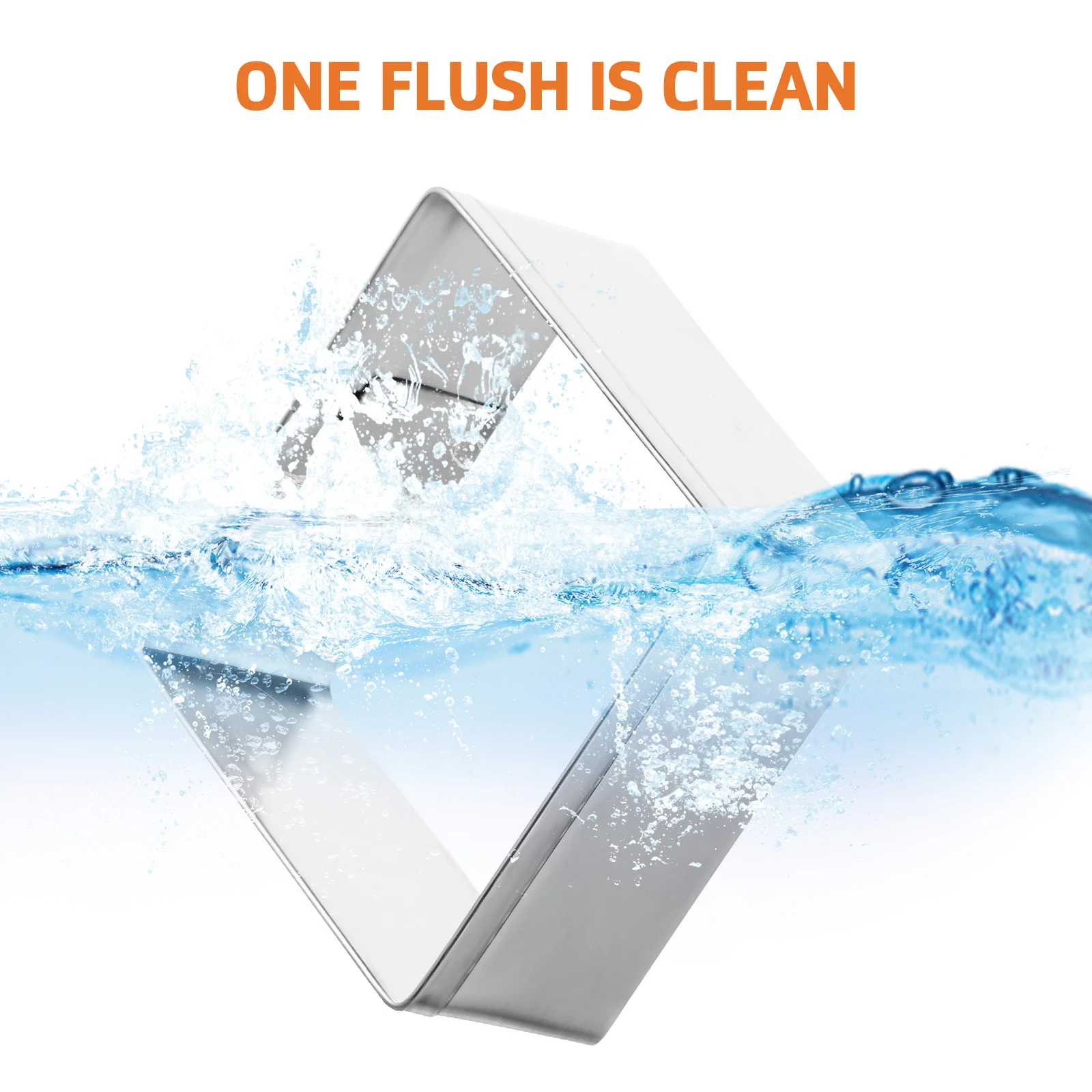 

6Pcs Stainless Steel Cookie Cutters Set Square Biscuit Cutter Mold for Baking Cookies Candies Desserts Rectangle Metal Baking