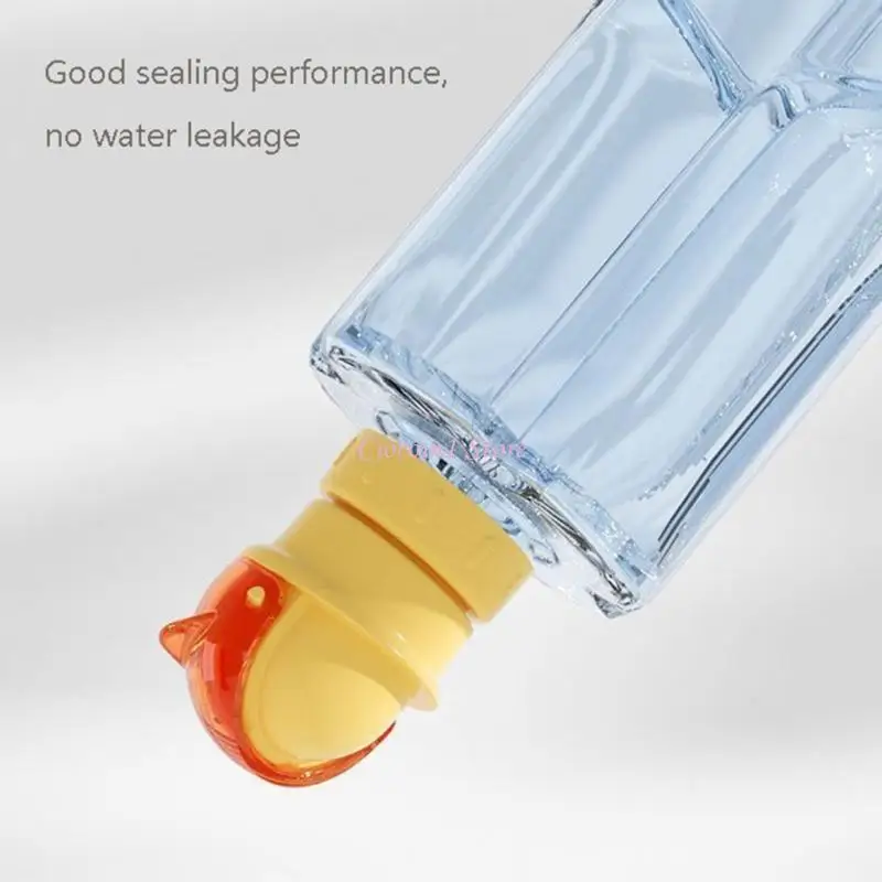 

Y1UB Пищевая соломенная крышка Sippys, поворотная крышка 2-в-1, портативная крышка для бутылки с силиконовой соломинкой для и