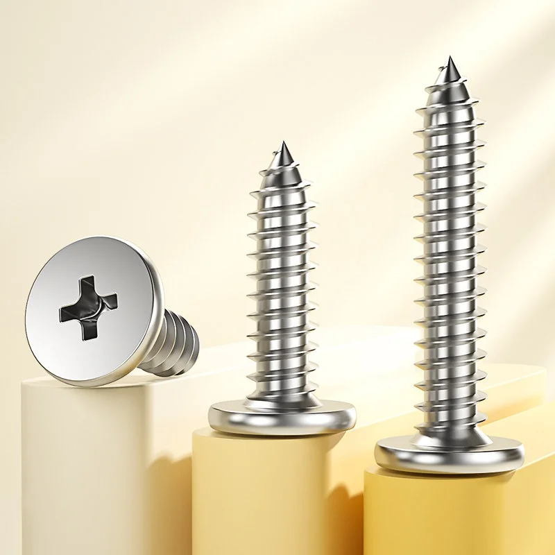 

Recessed Countersunk Flat Head Tapping Screws Wood Self-tapping Phillips Furniture Screw