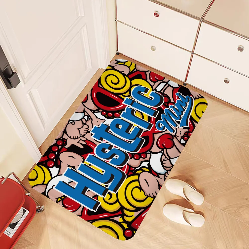 Japan Fashion Hysteric Mini Room Mats Retro Multiple Choice Living Room Kitchen Rug Non-Slip Welcome Rug