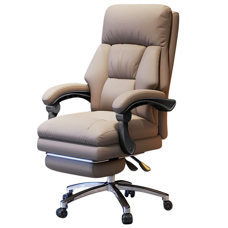 Ergonomic PU Modern Boss Manager Swivel Reclining Executive Office Chair Low Price Synthetic Leather