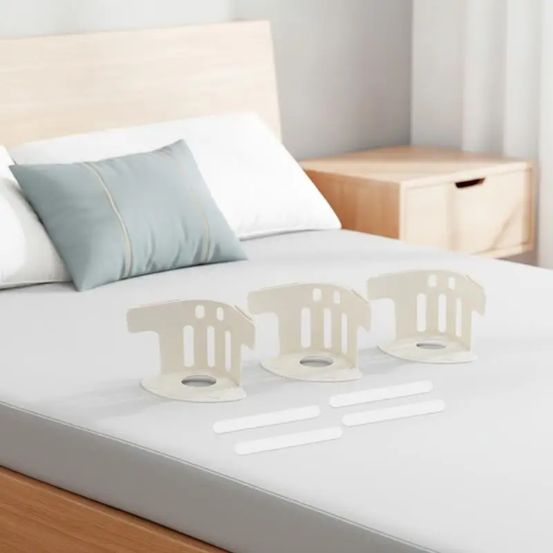 4Pcs Invisible Elastic Bed Sheet Clips Anti-Slip Corner Fastening Bands For Mattress Cover Home Fixing Devic