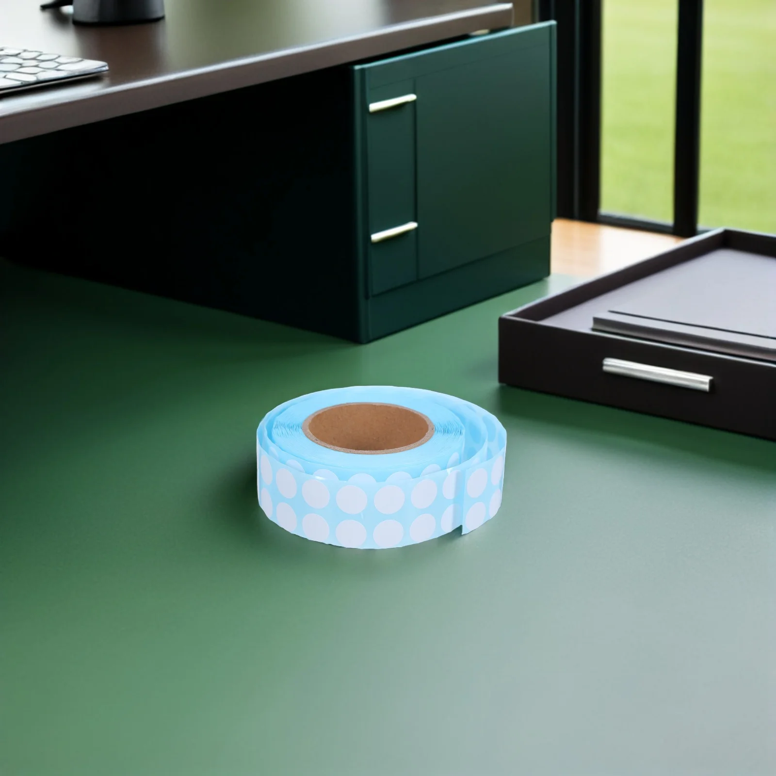 3000Pcs Self-Adhesive Label Roll Blank Writable Stickers Removable Easy Peel Off Labels for Food Containers Kitchen Moving Box