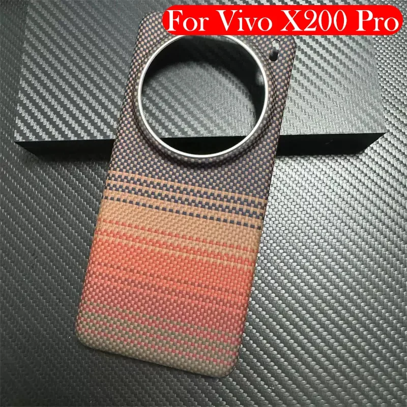 

Carbon Fiber For Vivo X200 Pro Heat Dissipation Back Cover Case for VIVO X200 PRO