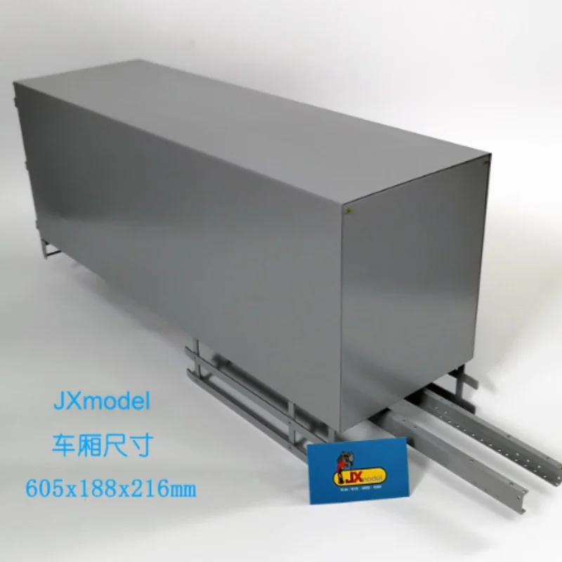 JX model All Metal Closet Compartment Container for 1/14 Tamiya RC Truck Trailer Tipper Scania MAN Benz Volvo Car Diy Parts