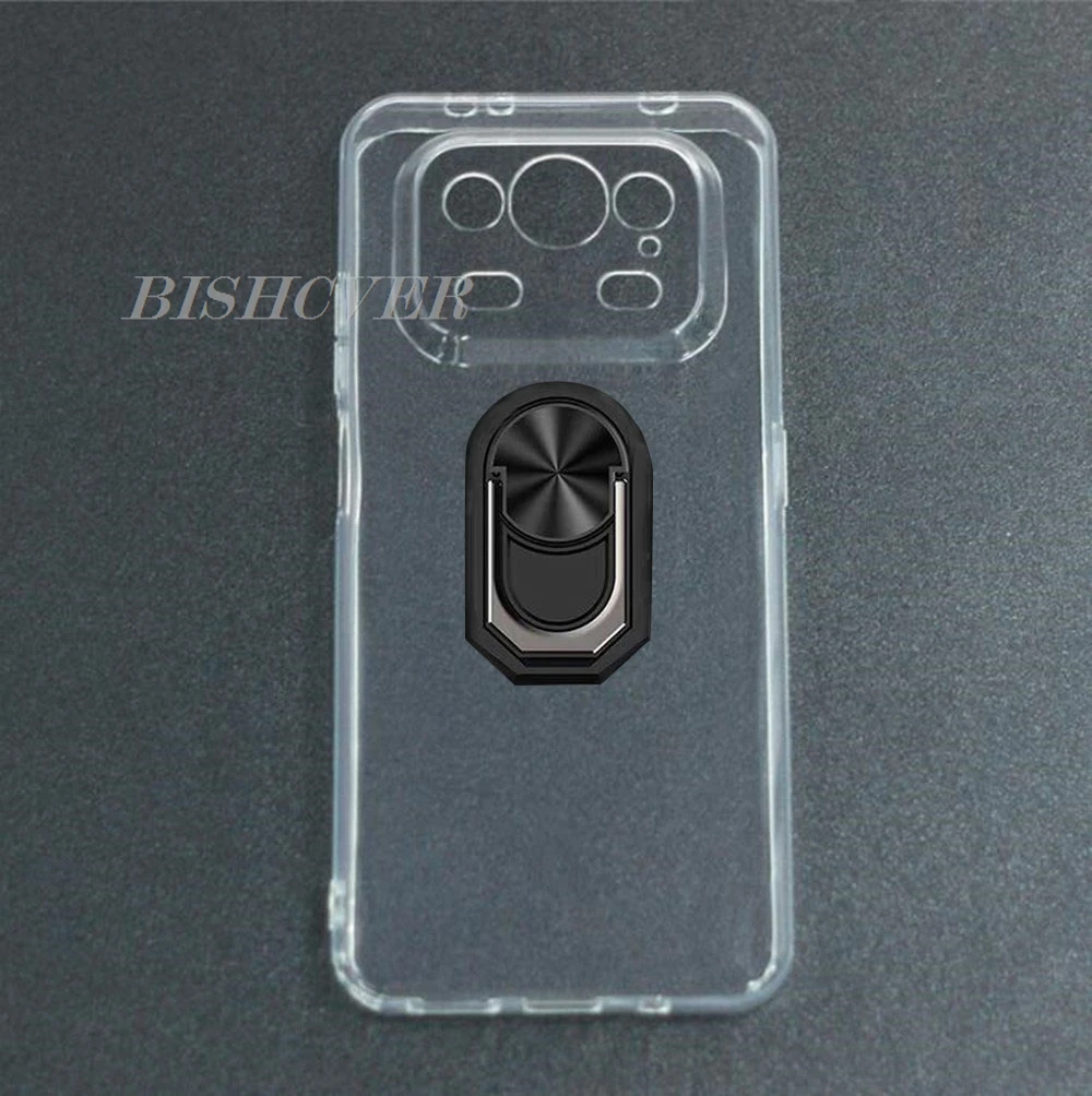 Shockproof Ring Holder For Ulefone Armor 25T Pro 5G Armor25T 2024 Case Soft Silicone TPU Protective Holder Cover