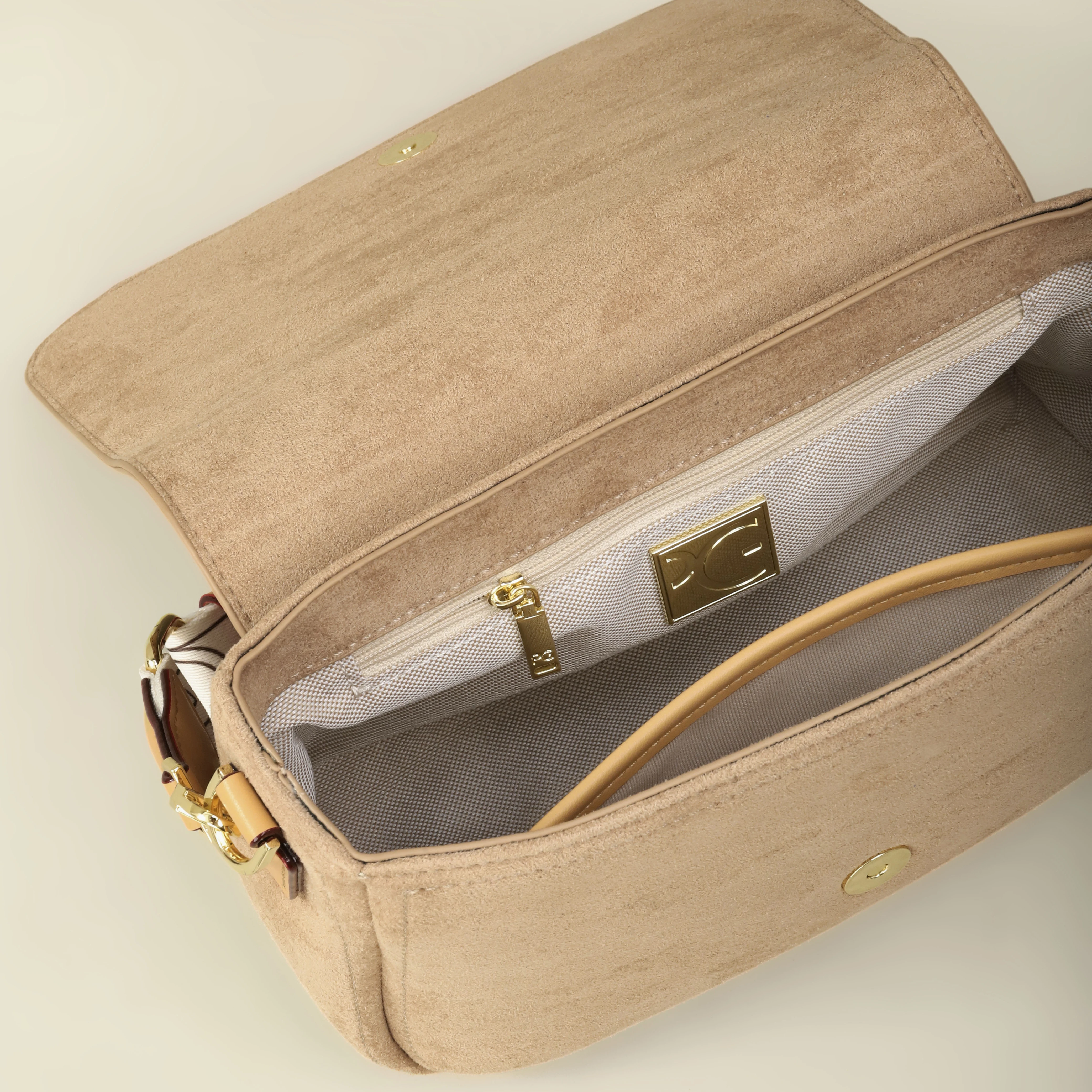 PG Retro Damen-Umhängetasche aus Leder, Multifunktionale Old-School-Klassiker-Crossbody-Tasche, Ausverkauf – Detail 5