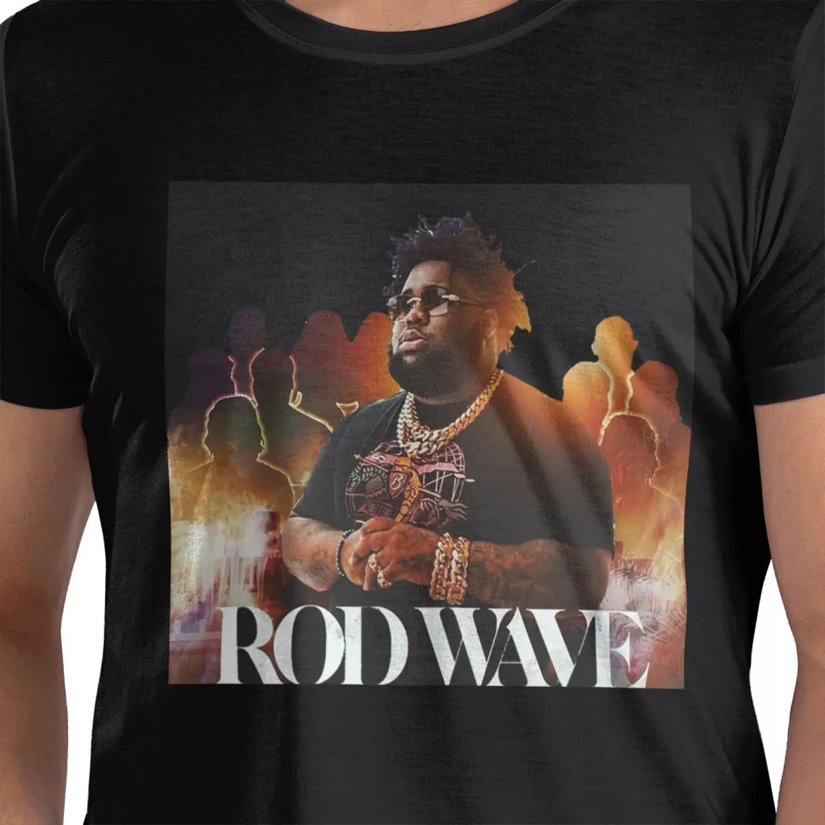 

Rod Wave 100% Cotton T-Shirt Men's Classic T Shirts Men Crew Neck Short Sleeve S-6XL