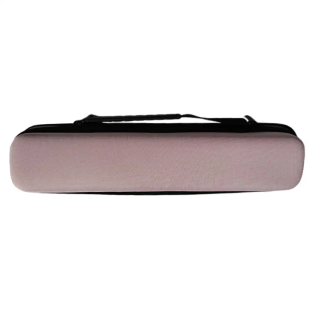 Flat Iron Travel Bag Hard Carrying Case for Portable Small Hair Dryer Iron Kit Organizer for Hairstylists
