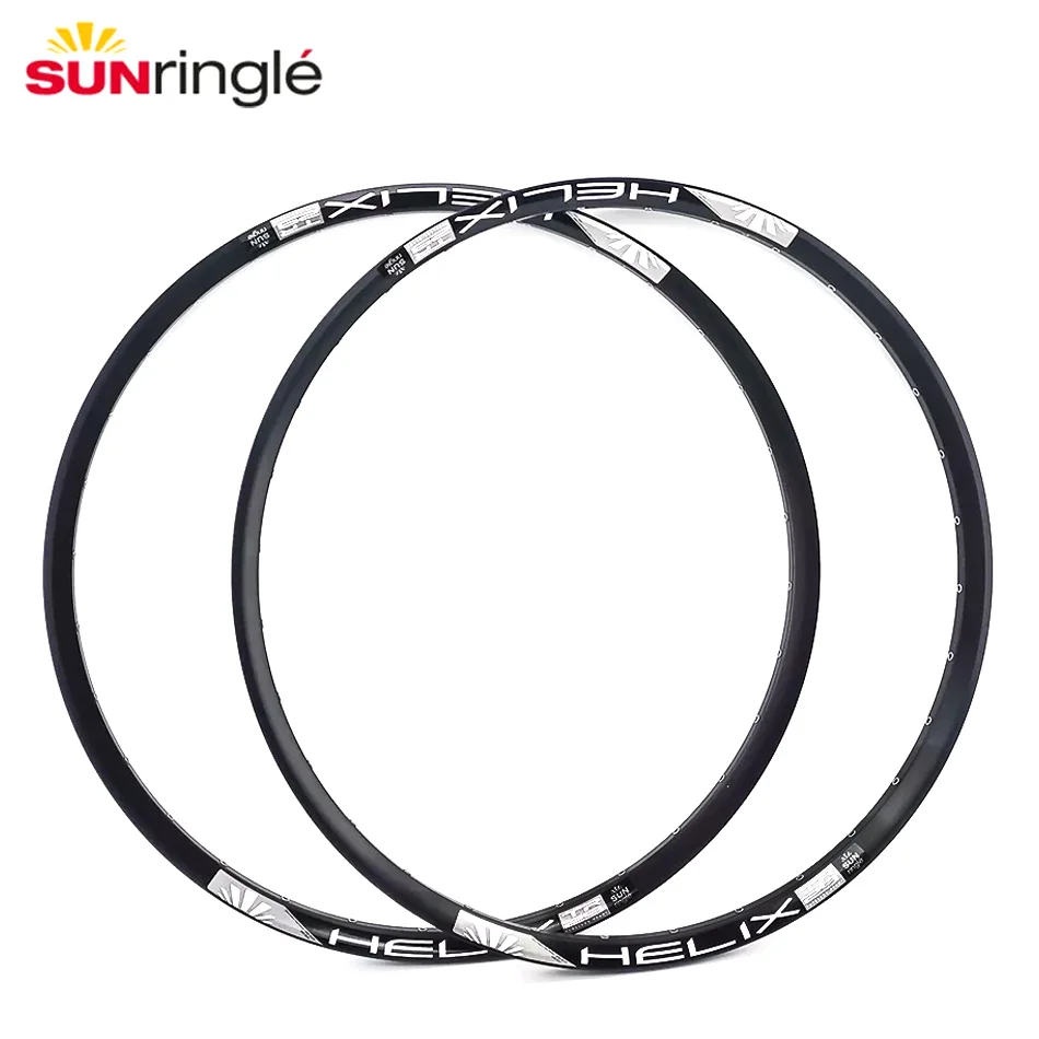 Llanta Sunringle HELIX TR25 TR27 TR29 26 27,5 29 pulgadas MTB Della bicicleta de montaña círculo sin cámara listo por XC AM FR