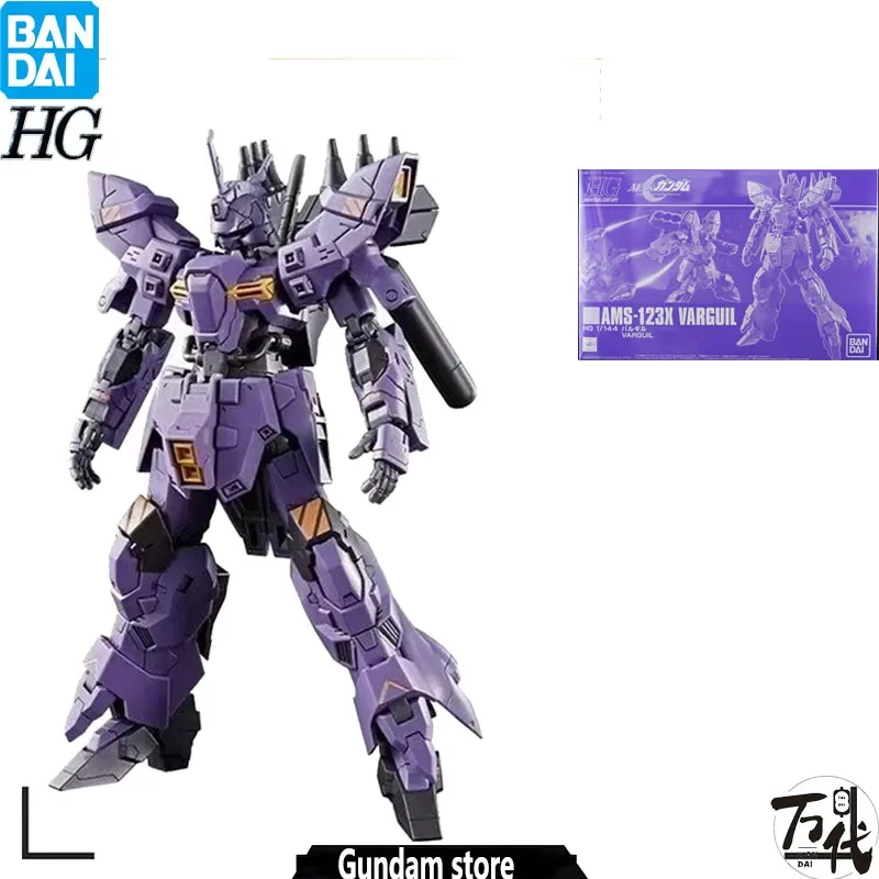 

BANDAI ORIGINAL HGUC AMS-123X VARGUIL ACTION FIGURE MOBILE SUIT GUNDAM ANIME FIGURE PLASTIC MODEL KIT COLLECTION TOYS GIFT