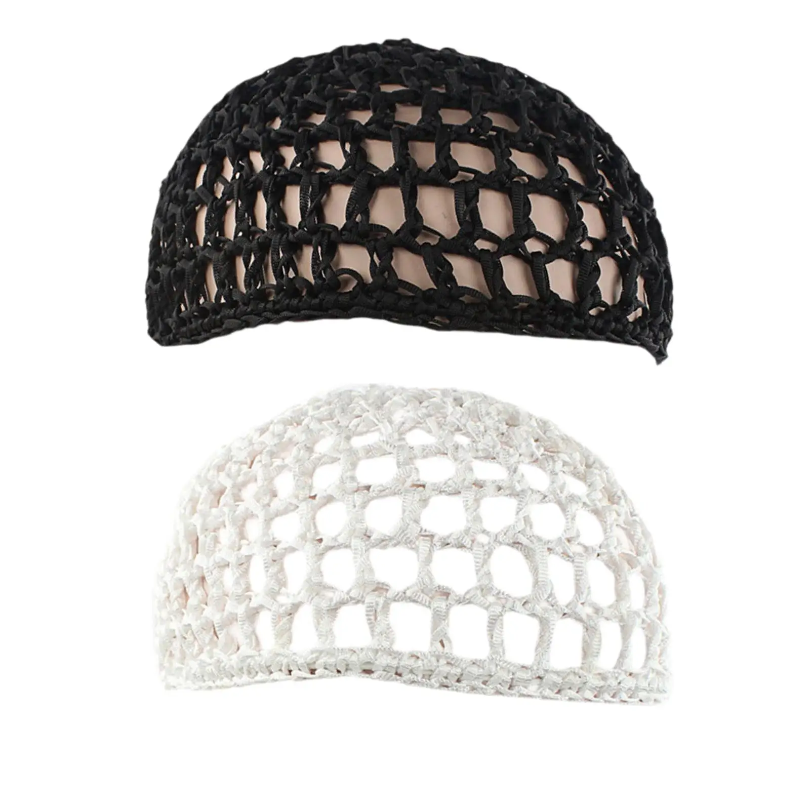 Hair Nets Cap, Sleeping Soft Nylon Bun Lifting Strap Accessory, Crochet Hair Net Mesh Cover, Curls Hair Net Towel