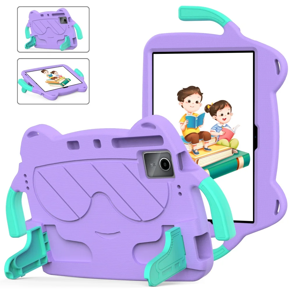 Capa para Samsung Galaxy Tab A9 Plus 11 polegadas X216 A9+ A8 10.5 A7 Lite 8.7 S6 T860 S5e 10.5 A7 T500 Kids EVA com alça e suporte