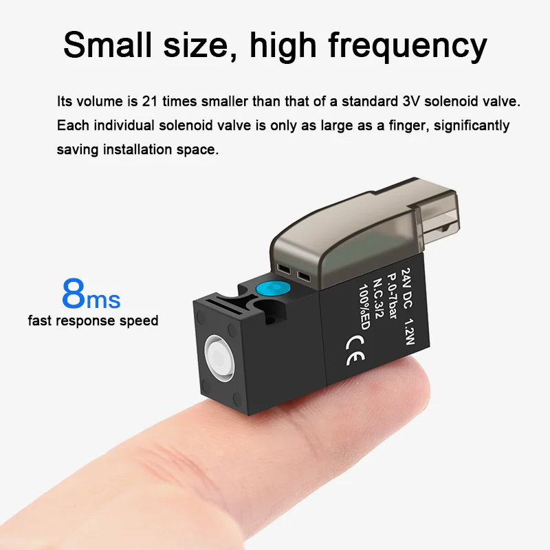 Magnetventil High-frequency Micro Pneumatik — Detail 4
