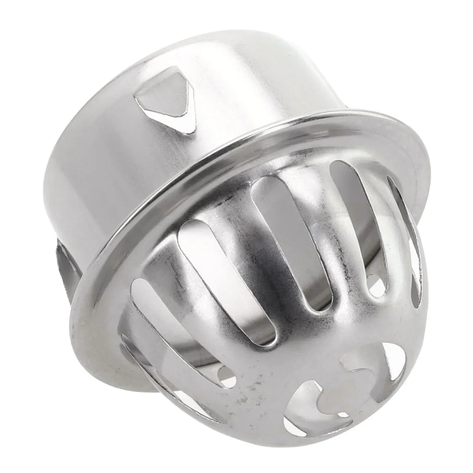 

Outdoor Drain Pipe Sink Filter Convex Round Floor Drain Rooftop Floor Drain Stainless Steel Mesh Hole Filter Trap Waste Screen