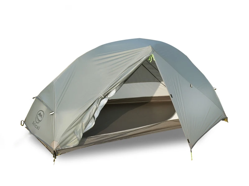 15D Silicon Coated MSR Hubba NX Style 1 Person Lightweight Backpacking Tent, Ripstop Waterproof Tent, Ultralight 1 Man