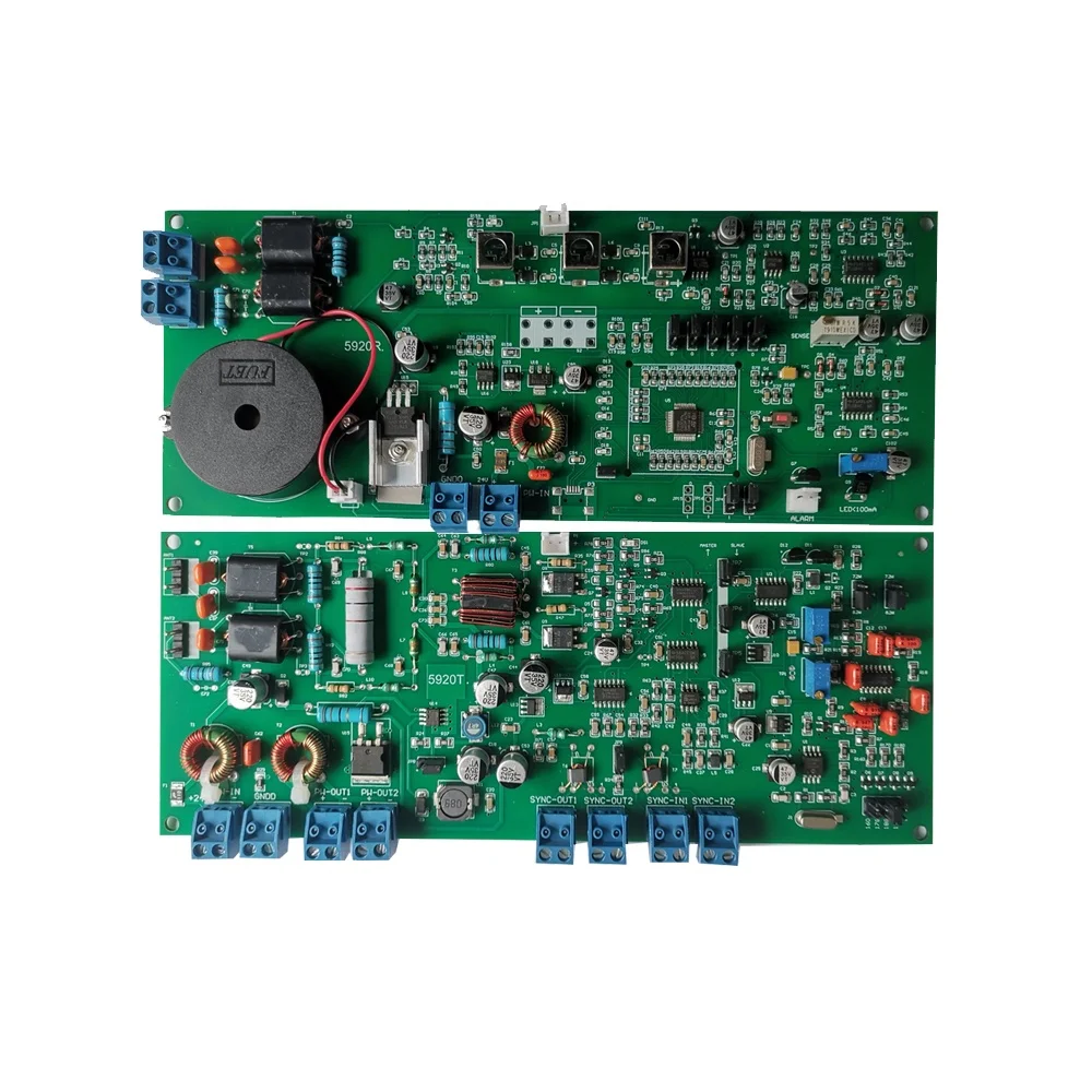 HR-TENDA antena de vestíbulo placa PCB electrónica placa PCB 8,2 mhz RF Dual EAS PCB RF EAS placa EAS antirrobo al por menor