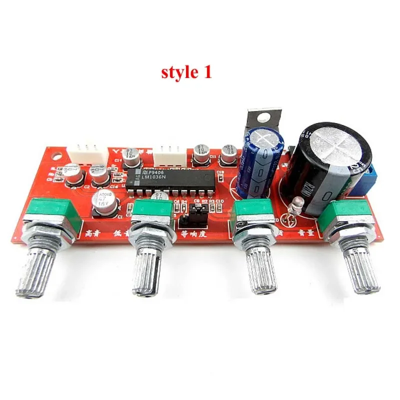 DLHiFi LM1036 Preamp Amplificador, Audio Tone Preamplifier Board, NE5532 Potenciômetro, Separar com Cabo