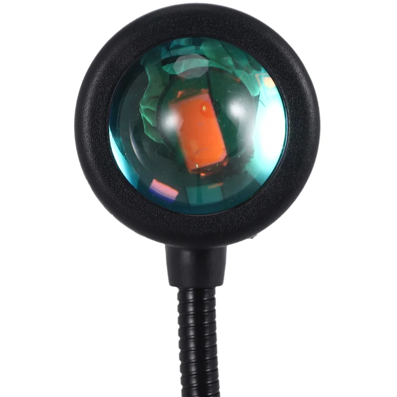 ABJY-LED USB лампа заката ночник проектор украшение для дня рождения портативный светильник для спальни гостиная