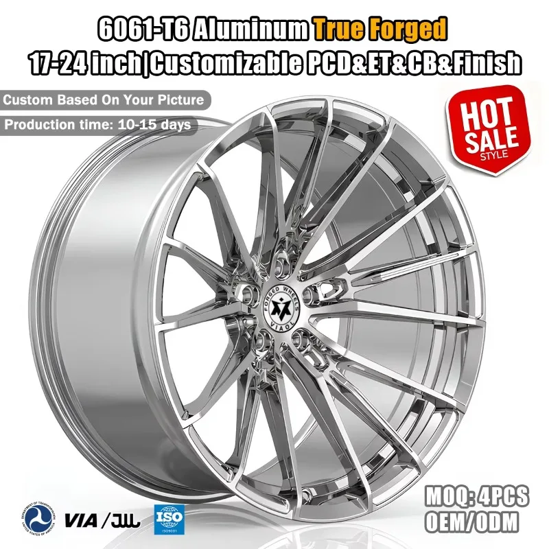 Custom Forged Silver Concave Wheels 20x10.5 20x11 5x112 Rims For Volkswagen Passat B8 For Mercedes Benz For Porsche