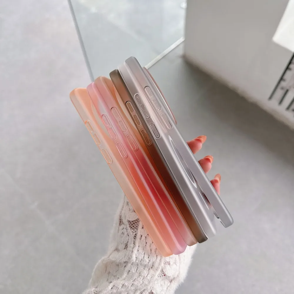 For VIVO X200 Pro Case Hard Transparent Magnetic Wireless charging Protective Back Cover Case For VIVO X200 Pro Mini Phone Shell