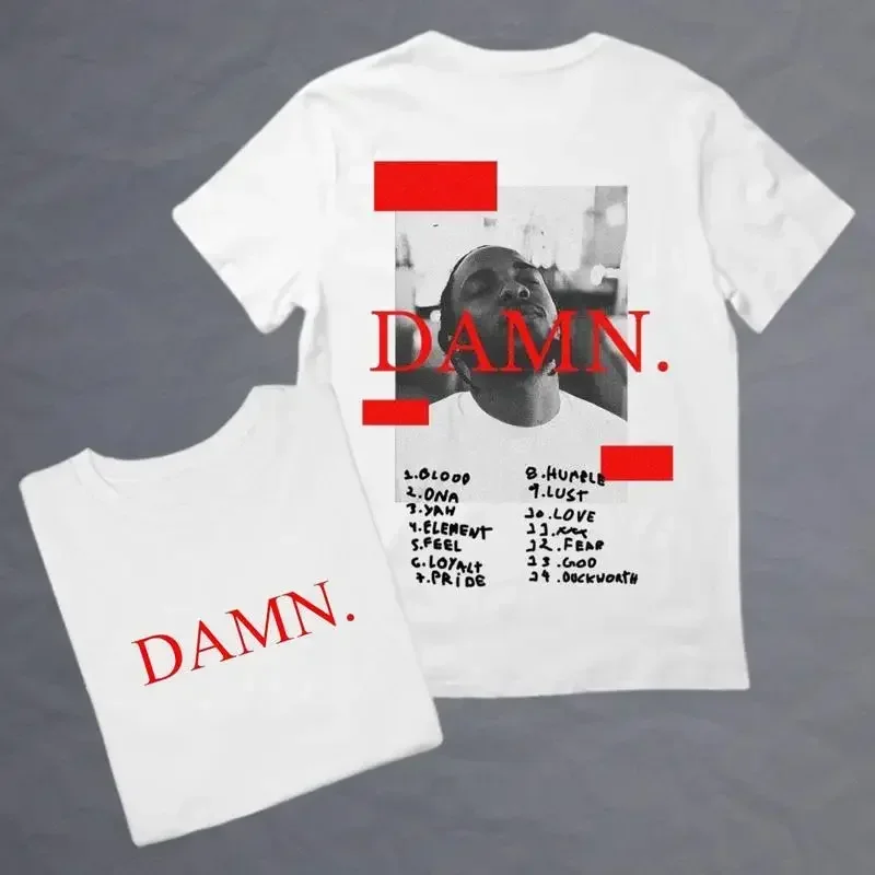 Kendrick Lamar DAMN T Shirt k dot Merch Rap Mr Morale unisex gift Concert Vintage