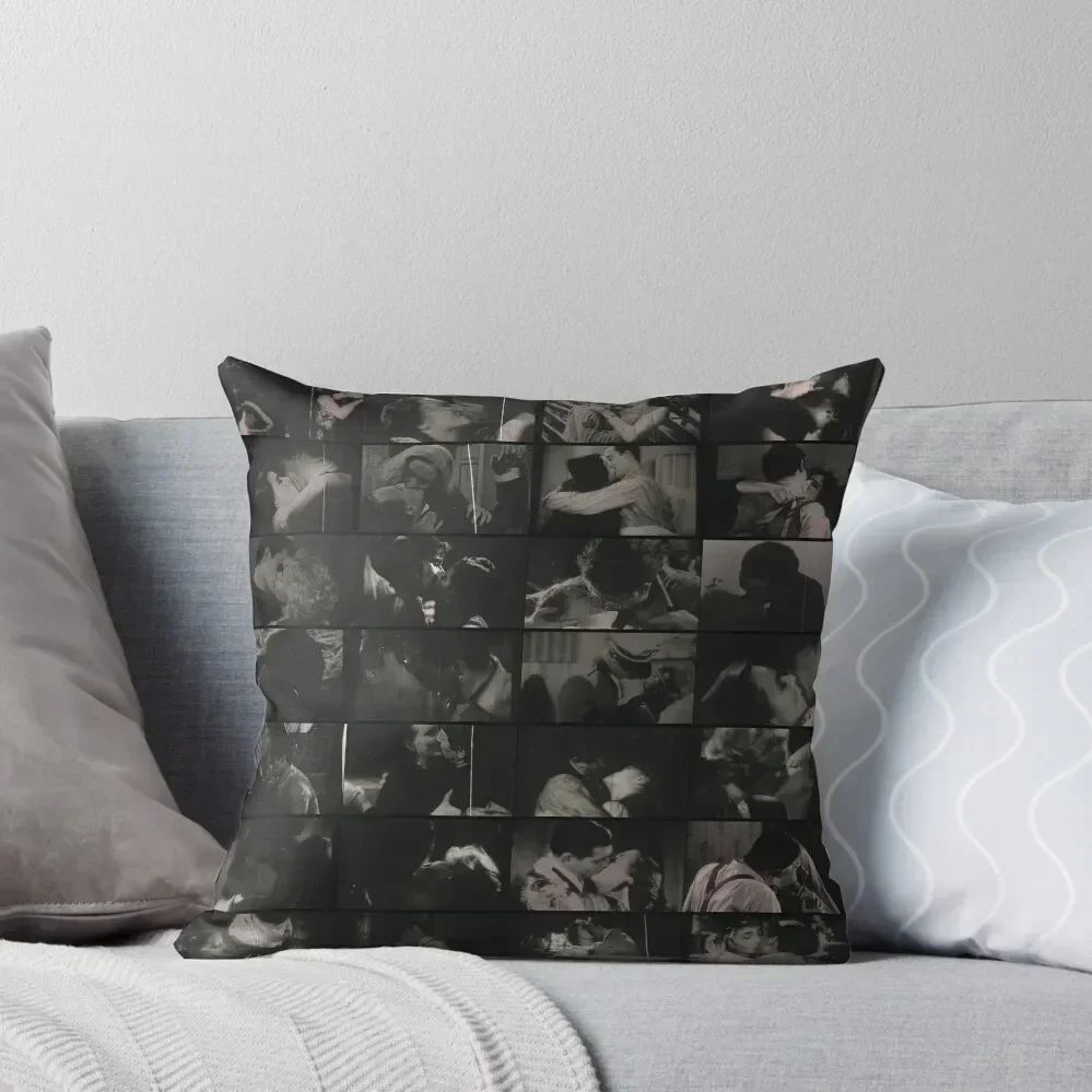 The Censored Kisses of Cinema Paradiso Throw Pillow Decorative Cushions Pillow Case Christmas pillow