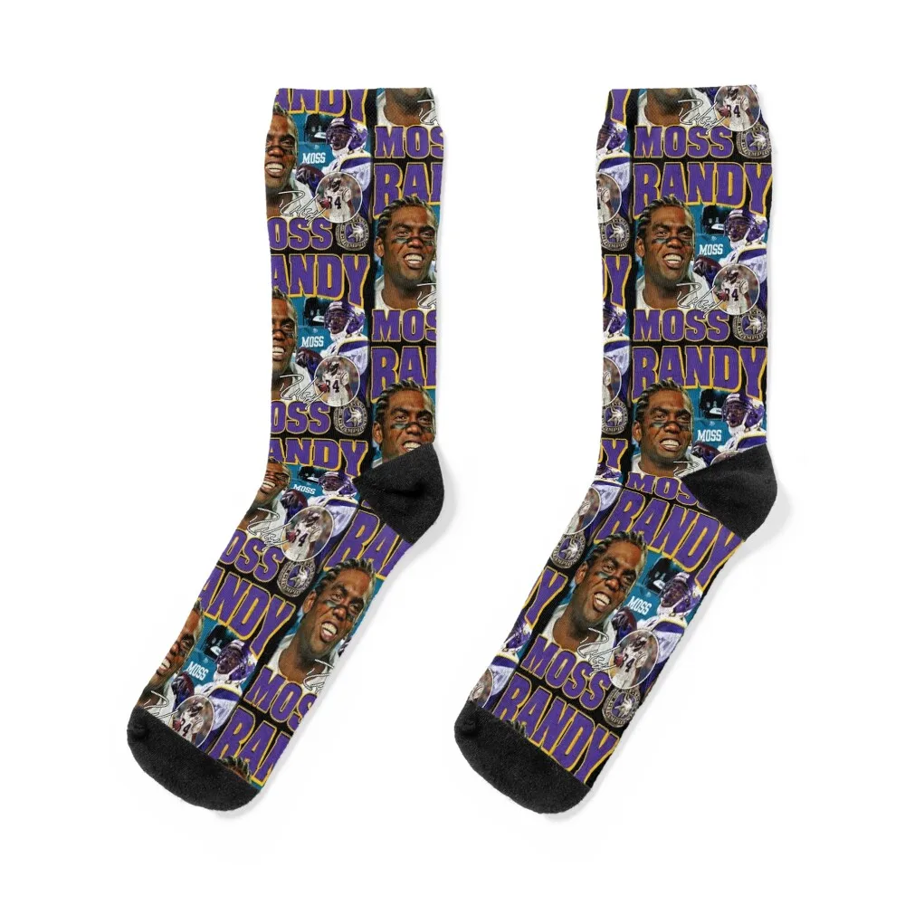 Randy Moss Straight Cash Homie Calcetines ideas de regalos de San Valentín Toe deportes Calcetines masculinos Mujer