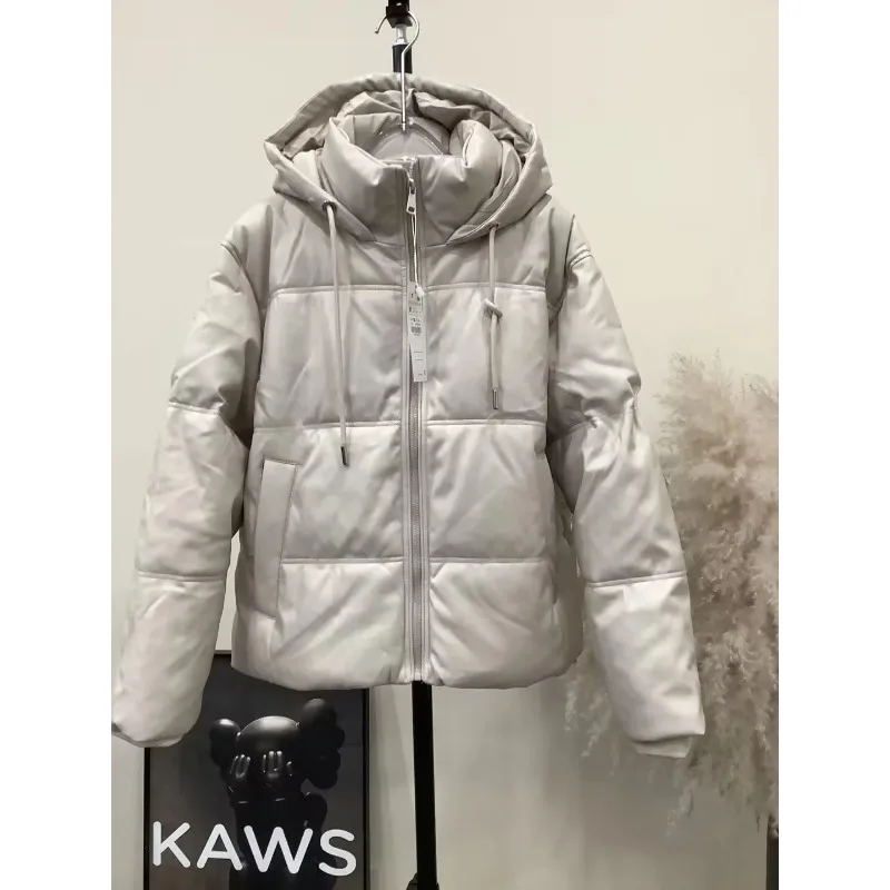 TRAF ZR inverno cappotto freddo da donna giacche invernali per le donne 2023 pelle calda PU parka cappotto invernale promozione capispalla femminile