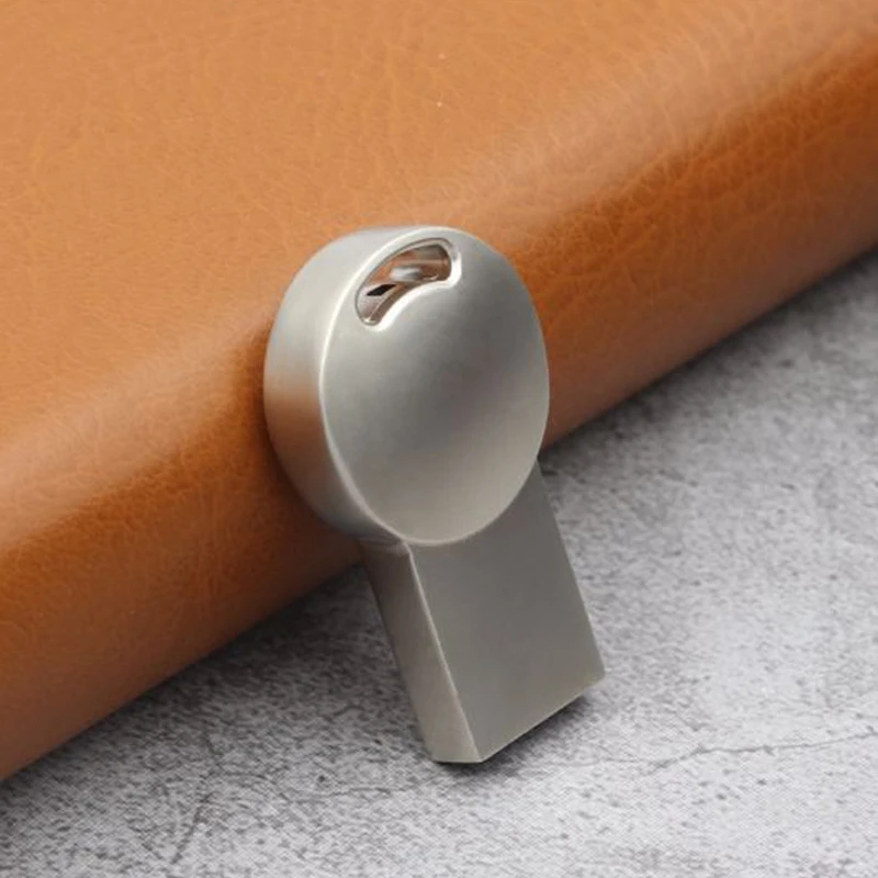 Waterproof Mental Pendrive 128GB 8GB USB Flash Drives for Office Workers Company Information Memory Stick Gifts for Photography