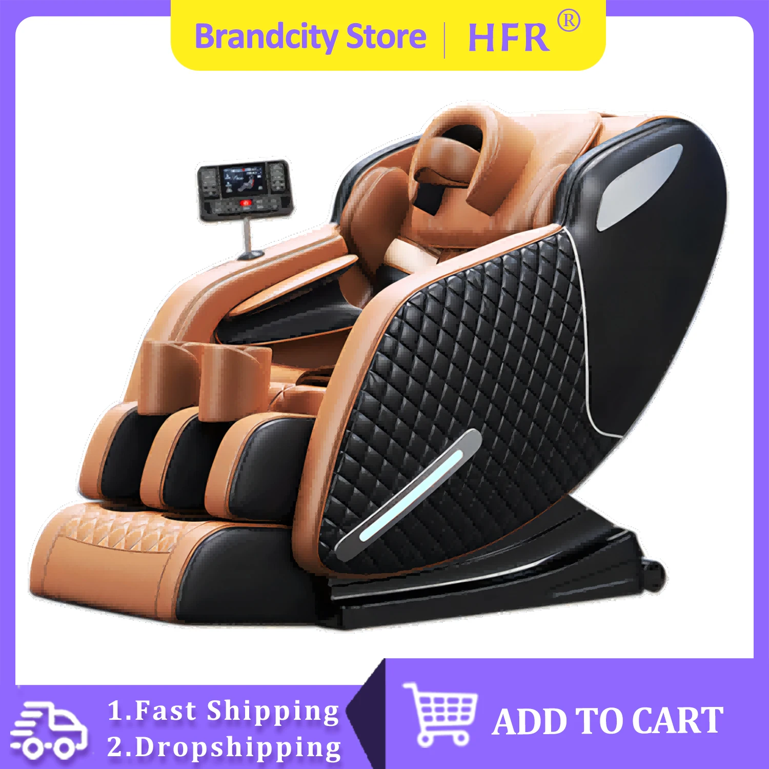 Home Zero Gravity Massage Chair Electric Heating Recline Full Body Massage Chairs Shiatsu Massage Sofa Design Chair Best Gift