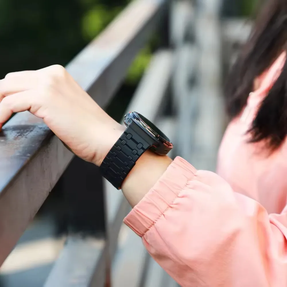 Спортивный силиконовый ремешок для Samsung Galaxy Watch Ultra 2025 47 мм, магнитный, удобный для Galaxy Watch 8-7 Ultra 47 мм, аксессуары