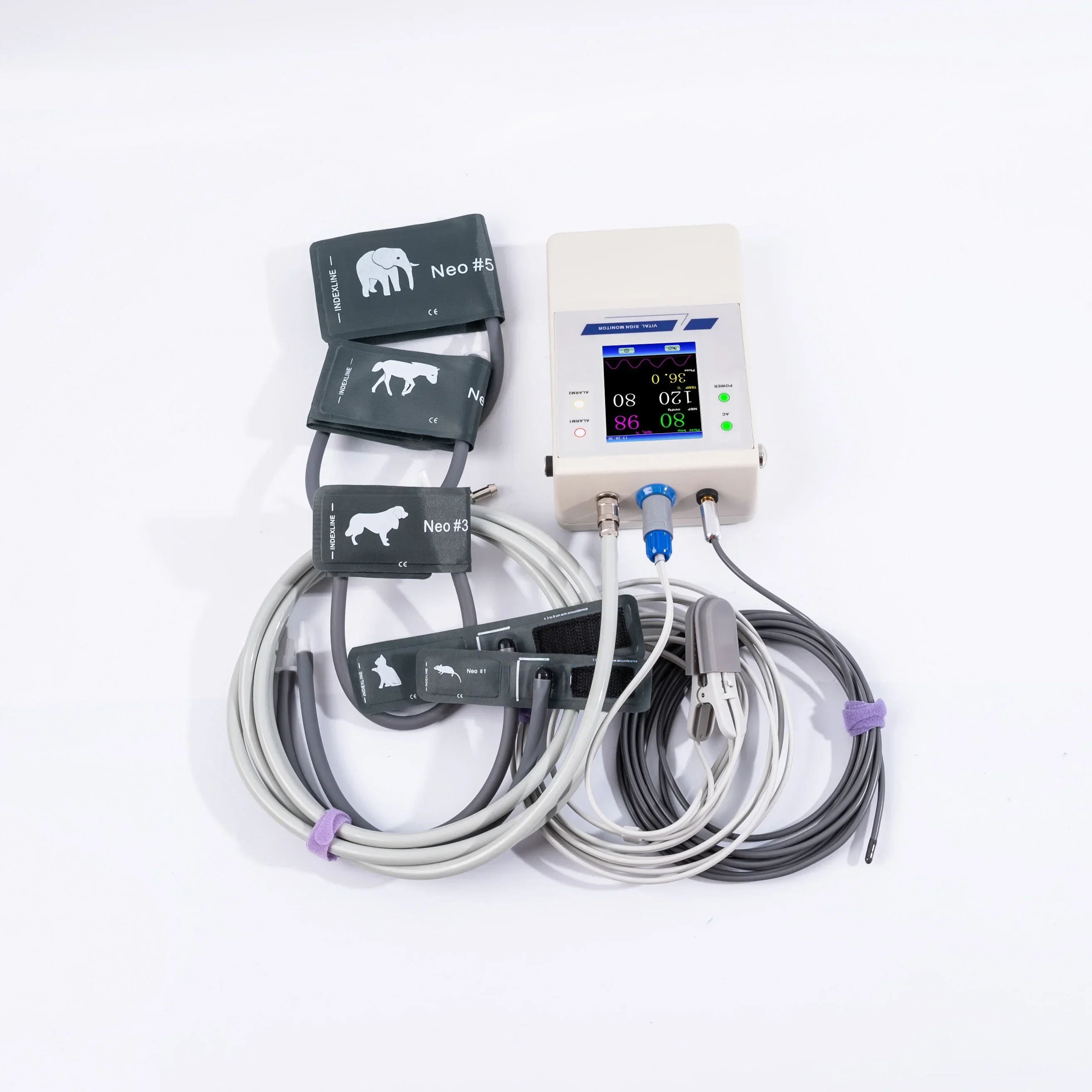 2026 Rechargeable Battery Animal Hospital Equipment Medical Handheld Pulse Oximeter for Veterinary