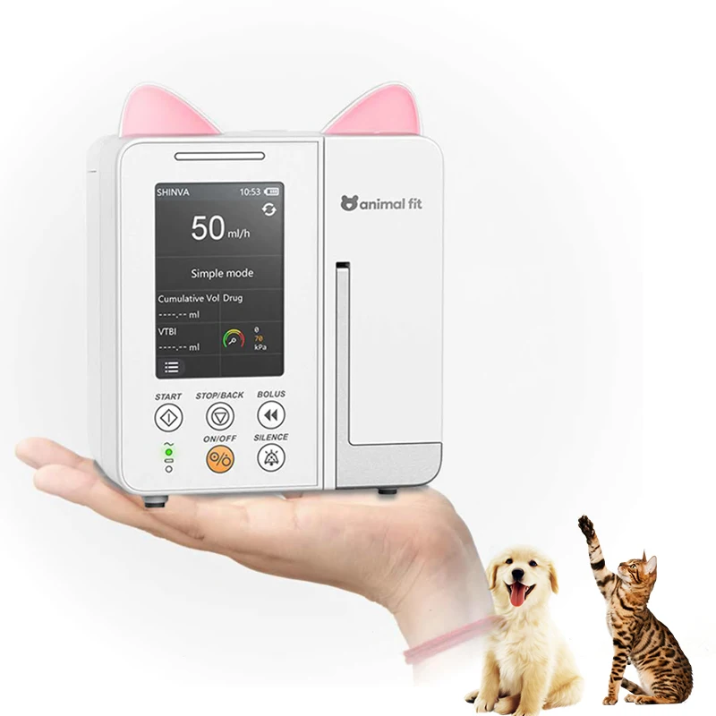 med ical Pet Portable LCD Touch Screen Intravenous Veterinary infusion Pumps for animal hospital