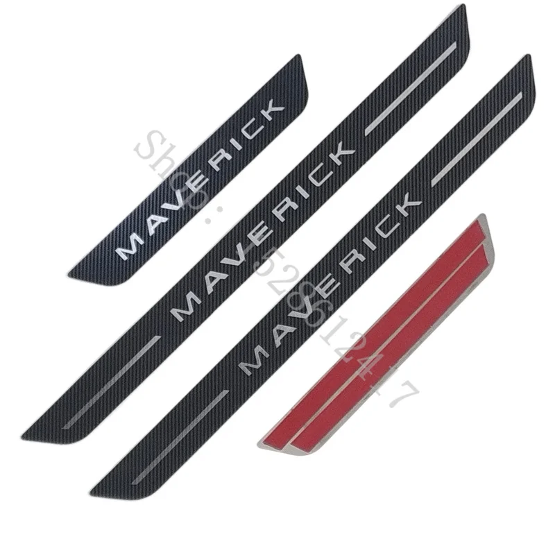 For Ford Maverick Escape 2022 2023~2025 car door sill protector Thresholds car door guard Stickers Accessories door edg guard