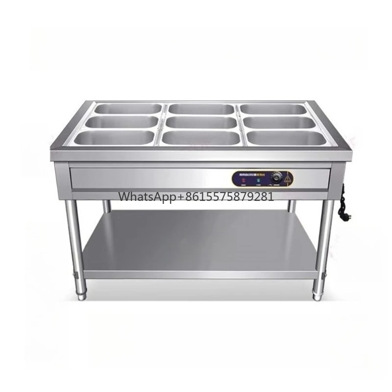 

Vertical Multipurpose Insulation Machine Pot Stainless Steel Electric Food Warmer Bain Marie