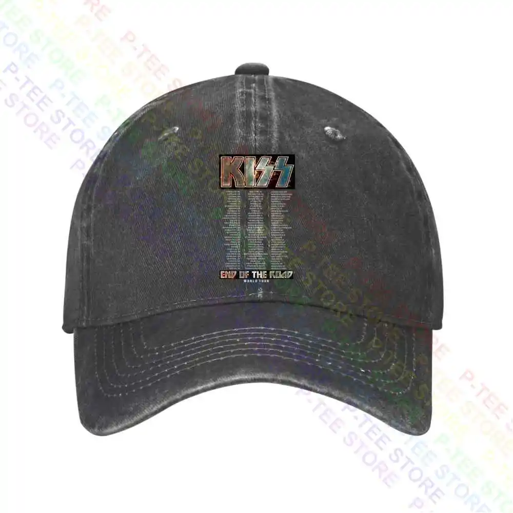 

Kiss End Of The Road Tour Baseball Cap Snapback Caps Knitted Bucket Hat