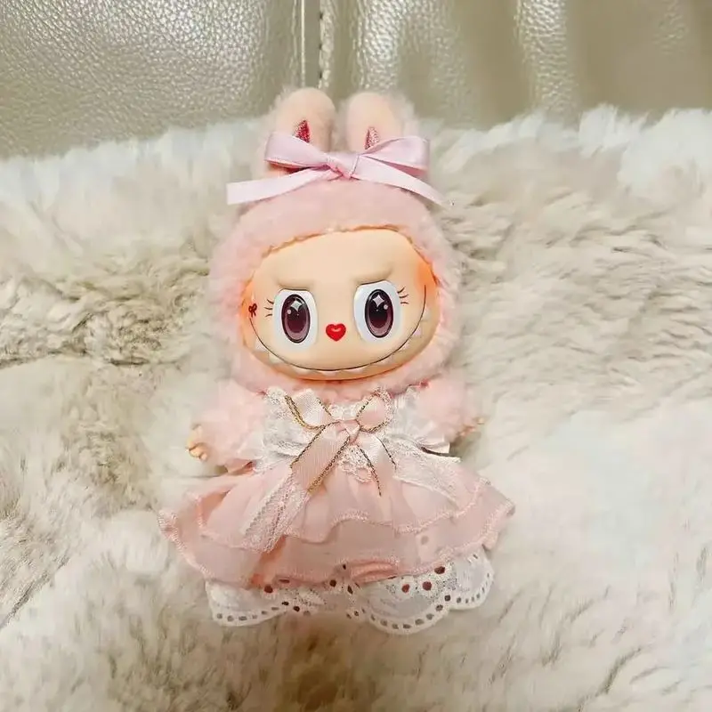 

Labubu/Mokoko Doll Clothes Cute Hoodie Decoration Outfit for 17cm Dolls Toy Accessories Collectible Figures Fashion Accessories