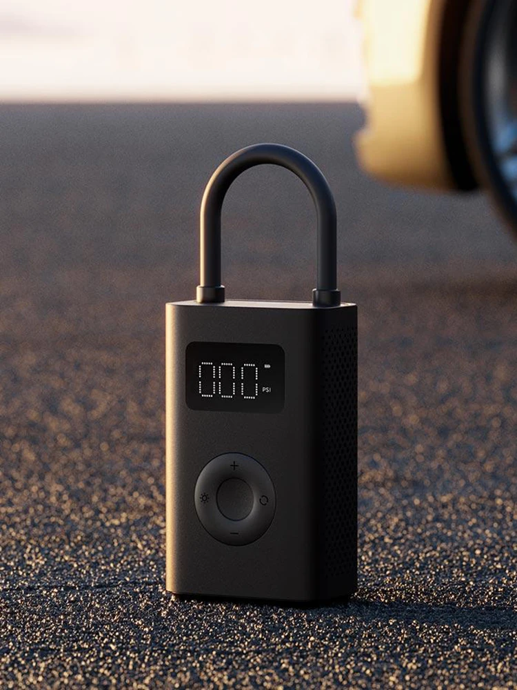 Xiaomi Mijia draagbare luchtcompressor 2/2D digitale bandenpomp elektrische luchtpomp met LED-lamp voor auto motorfietsen fietsen - afbeelding 2